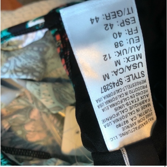 NWT Splendid Farmhouse Floral Swimwear Top - Picture 15 of 16